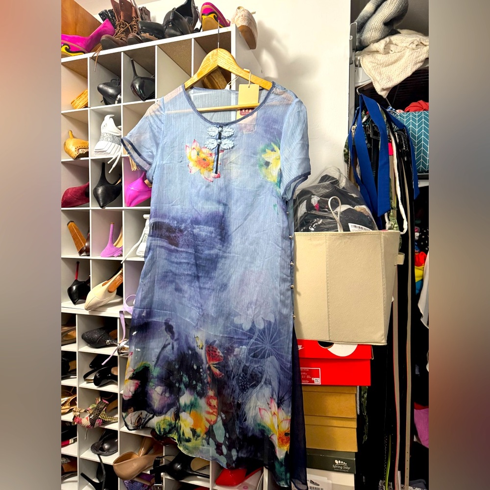 Bnwt silk dress